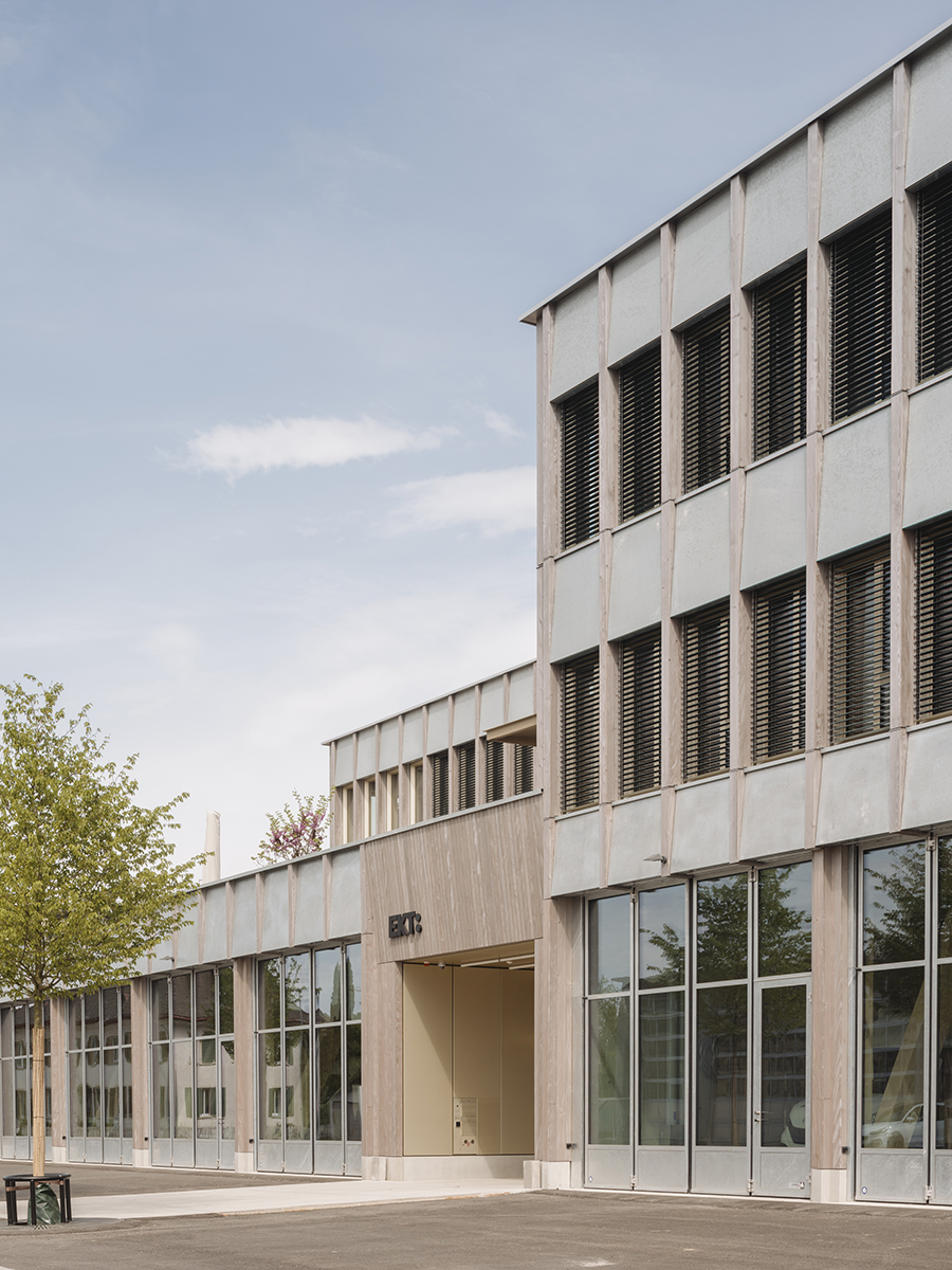 kit architects ausbau ekt werkhof sulgen aussenbild