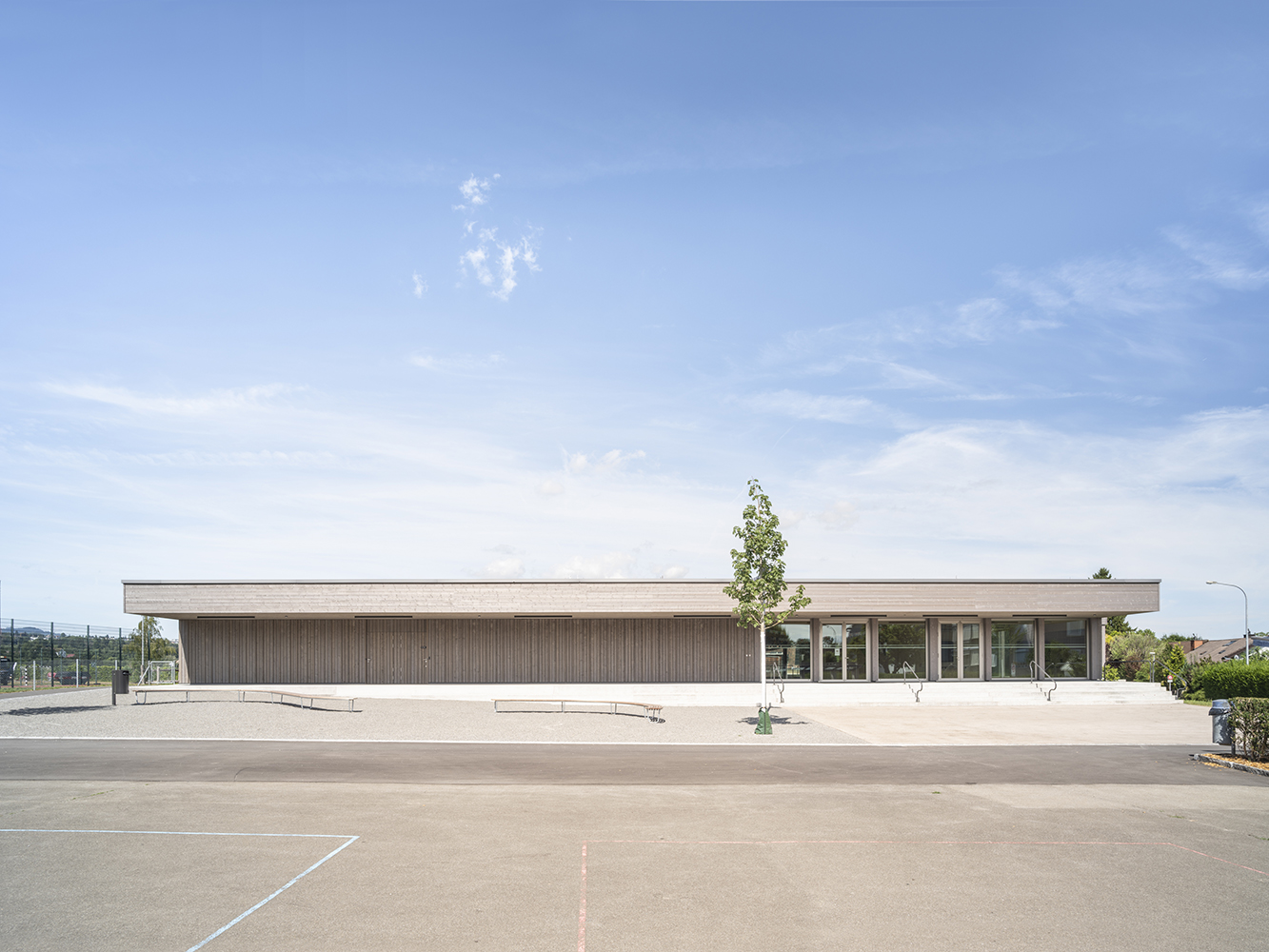 Sporthalle Steinach kit architects Zürich