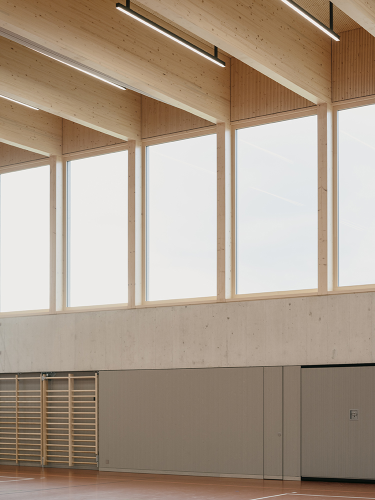 Sporthalle Steinach kit architects Zürich