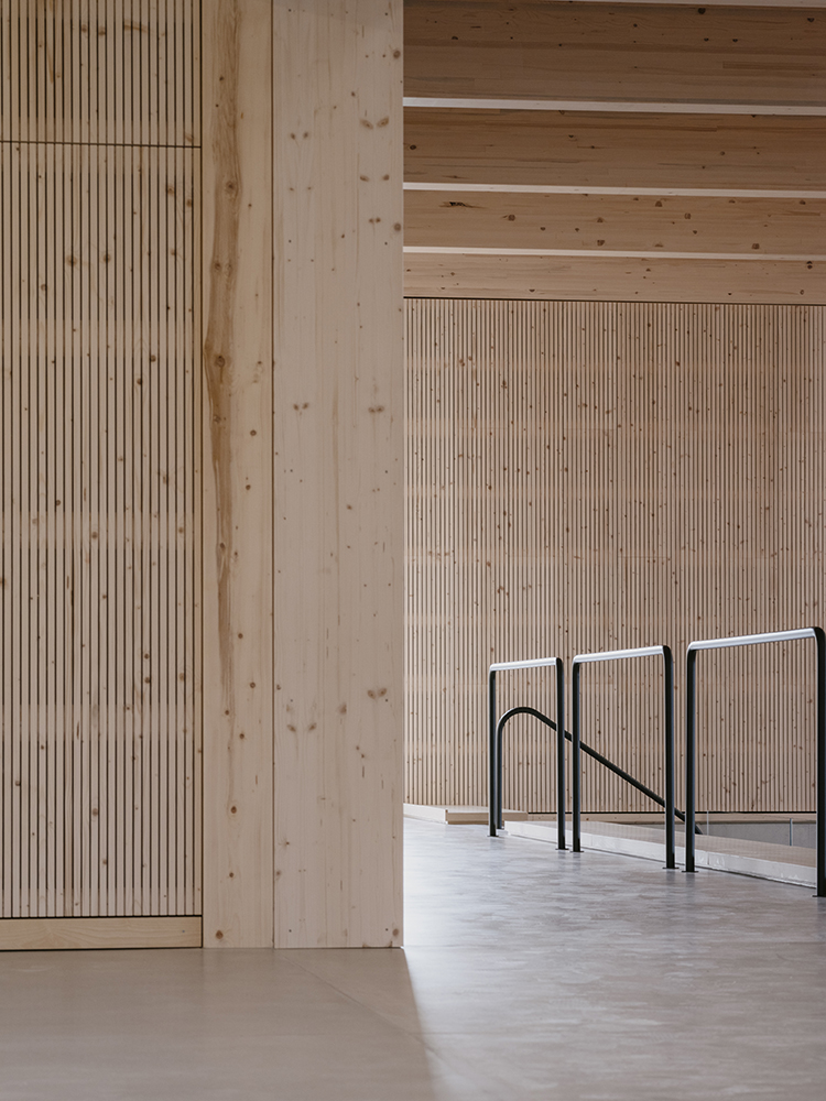 Sporthalle Steinach kit architects Zürich